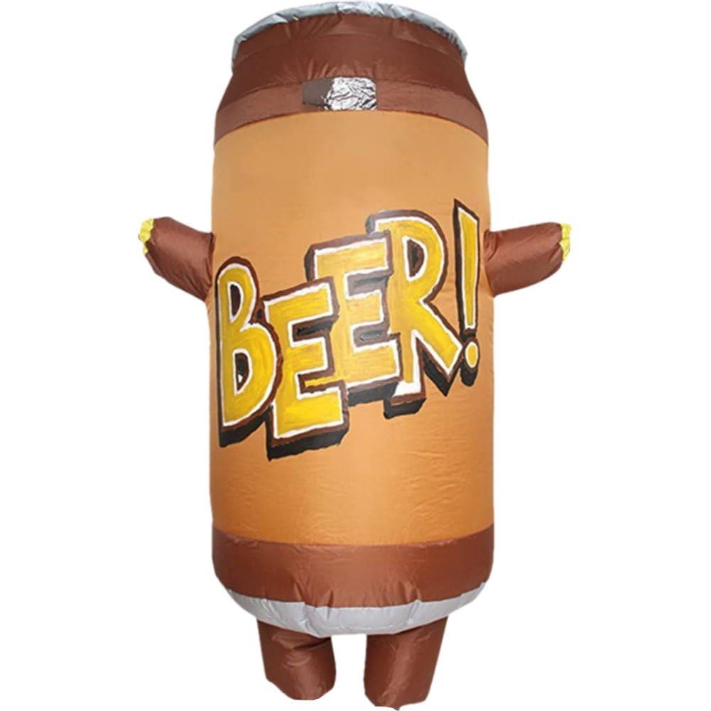 Amazon.co.jp: ビール缶ジャンプスーツ インフレータブルドリンク