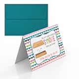 Amanda Creation Appreciated More Than You Know S'more Themed Teacher Appreciation Blank Folded Cards Single (1) Greeting Card For Teacher, 4