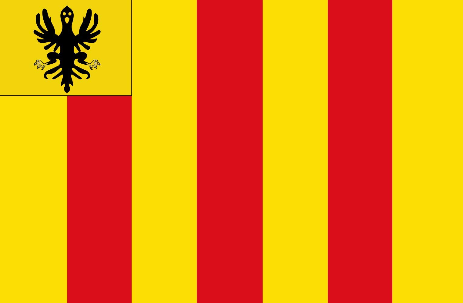 Vlag Sint-Katelijne-Waver de qualité supérieure avec finitions renforcées pour mât