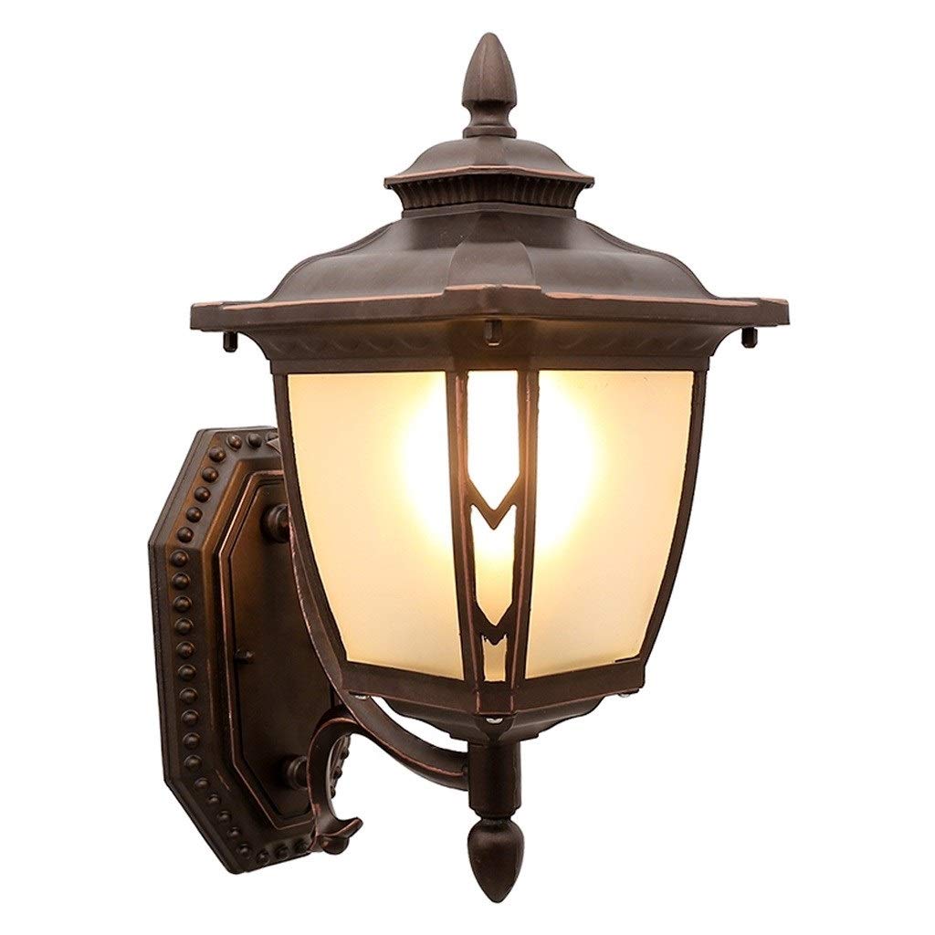 VDOQTLJT Outdoor Waterproof Wall Lamp LED Garden Balcony Aisle Stair External Terrace Lamps