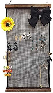 Fielegen Earring Display Holder Wall Mounted Hanging Earring Organizer Earring Hanger Wall Hanging Jewelry Organizer for Women