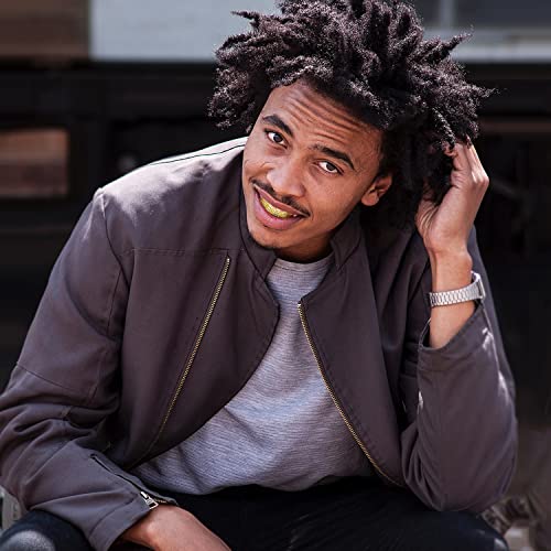 Tsanly Grillz Gold Plated Cubic Zirconia Diamond Grills For Your Teeth Iced Out Grillz For Men Mouth Grill With Extra Molding Bars Included Top Grillz For Men #TOP4