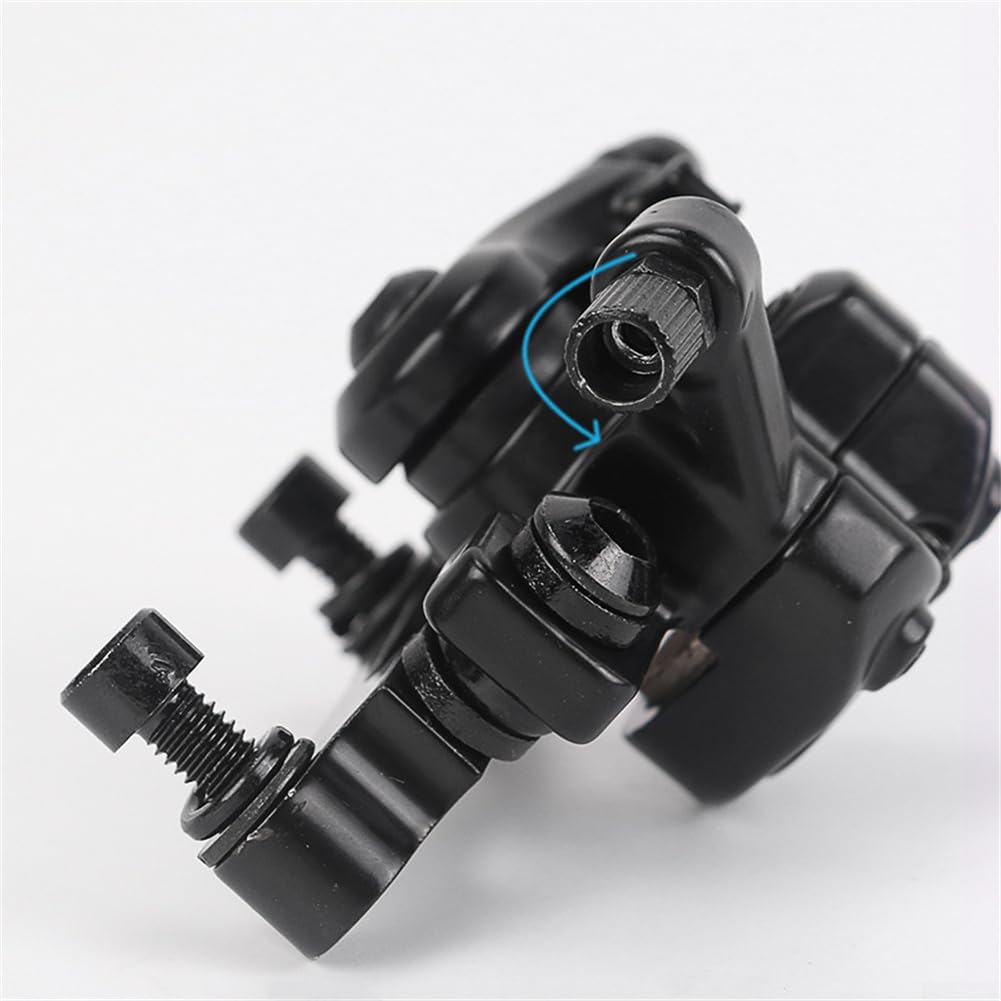 Pinza de freno de disco para scooter eléctrico delantero derecho 8 10 pulgadas negro