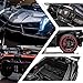Sopbost 12V Electric Car Compatible with Lamborghini Battery Powered Sports Car Ride on Car for Kids 4x4 Ride on Car with Parent Remote Control for Boys Girls, Hydraulic Doors, LED Lights, Pink