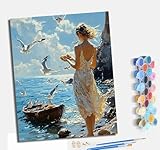 🎨 Apportez de la joie de vivre : La peinture par numéros est idéale pour détourner le regard de votre téléphone, de votre ordinateur ou de votre télévision. Améliorez vos compétences manuelles, réduisez le stress et apaisez les émotions, ressentez un sentiment d'accomplissement, renforcez votre confiance en soi et cultivez votre patience. Convient aux adultes, aux personnes âgées et aux.