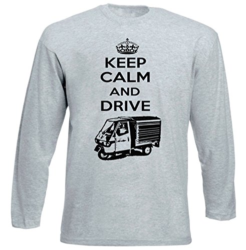 TEESANDENGINES Ape Piaggio 50 Keep Calm P Tshirt
