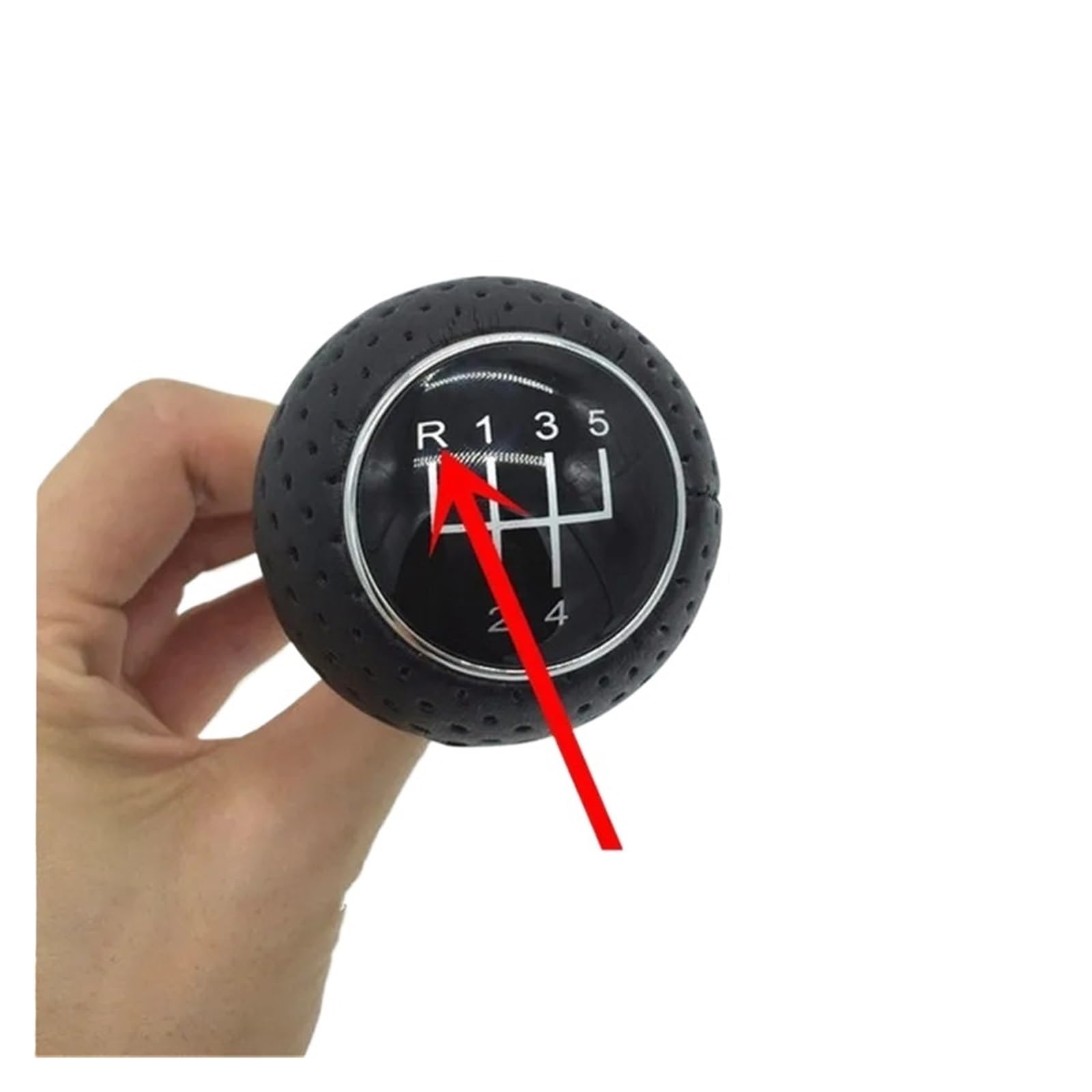 Mkgkacvcpt R12345 12Mm Manual Shifter Knob For Vw For Passat B5 3Bg B6 B7 Cc 3C For Golf 4 For Bora 12Mm / 23Mm Car Gear Shift Knob Lever Stick Handle Head(R12345 12Mm)