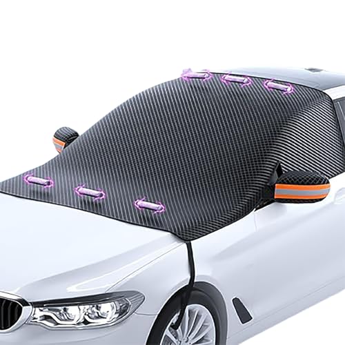 ZBVCGAD 3-Side Windshield Snow Cover for Cadillac CT4 CT5 CT6 I CT6 II CTS I CTS II CTS III...