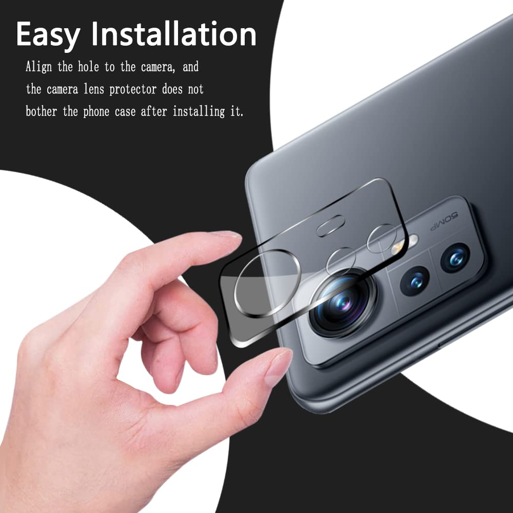 Yiunssy Protezione Fotocamera In Vetro Temperato Per Xiaomi Mi 11 Lite | 3 Pezzi | Alta Definizione E Anti Graffio - 5