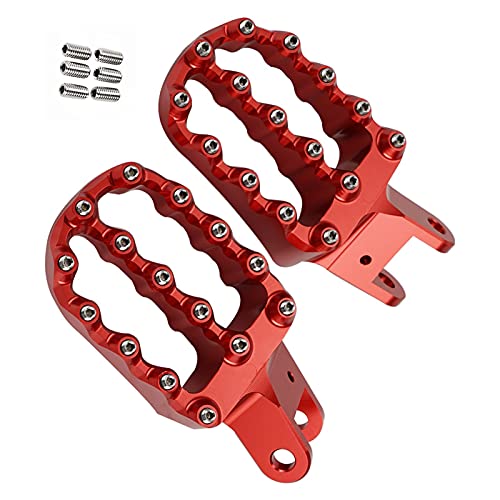 Repose-Pieds Moto en Aluminium et Acier Inoxydable Premium pour CRF1000L Africa Twin