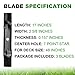 Aeagle GY20852 48'' Mulching Blades for John Deere D140 D160 S140 E170 LA145 Z355E D155 E140 E160 LA130 48 Inch Zero Turn Mower Lawn Tractor Replace AM141035 GX21784, 7 Point Star, 3 Pack (Black)