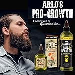 Arlo's Pro-Growth Hair and Beard Oil 8 oz. - Hair Oil, Mustache Oil and Beard Oil Growth - Image 4