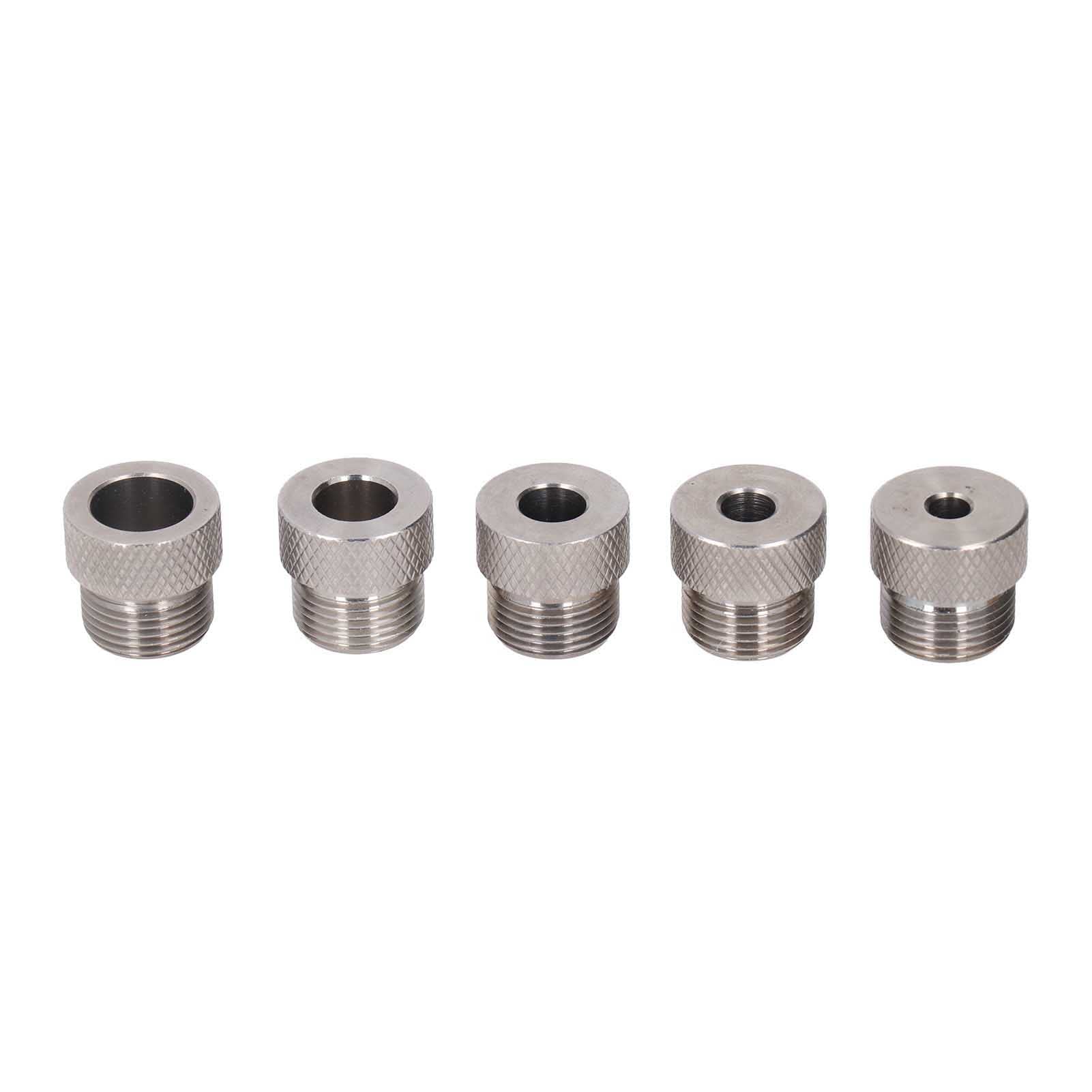 6 Uds Carpintería Agujero de Bolsillo Tornillo Jig Taladro Cama Gabinete Tornillo Perforador Localizador