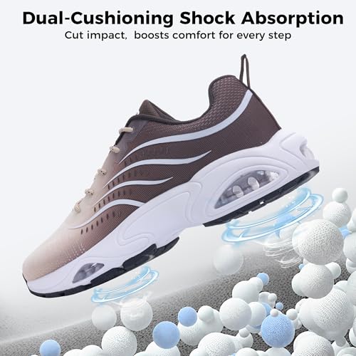 Men's Runnning Shoes Walking Tennis Fashion Sneakers Breathable Comfortable Gym Jogging Sports Athletic Footwear US 7-132