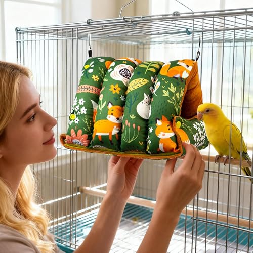 Hamac pliable chaud pour intérieur : le nid douillet des canaris - 4
