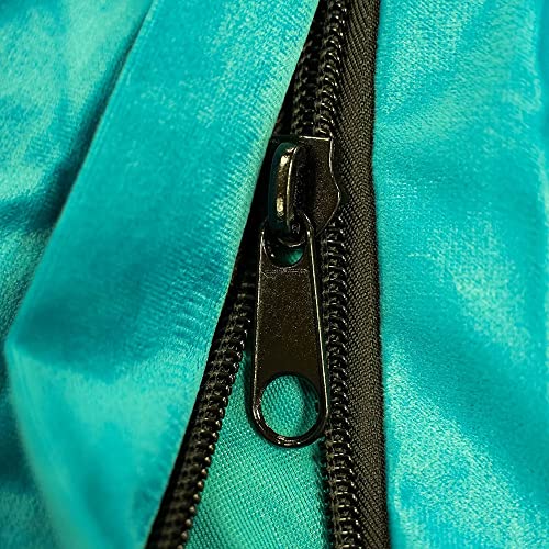 Ultimate Sack Bean Bag Chairs In Multiple Sizes And Colors: Giant Foam-Filled Furniture - Machine Washable Covers, Double Stitched Seams, Durable Inner Liner. (4000, Teal Suede) #TOP3