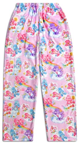 Image of iscream Care Bears Big Grils Silky Soft Plush Fleece Pants Collection
