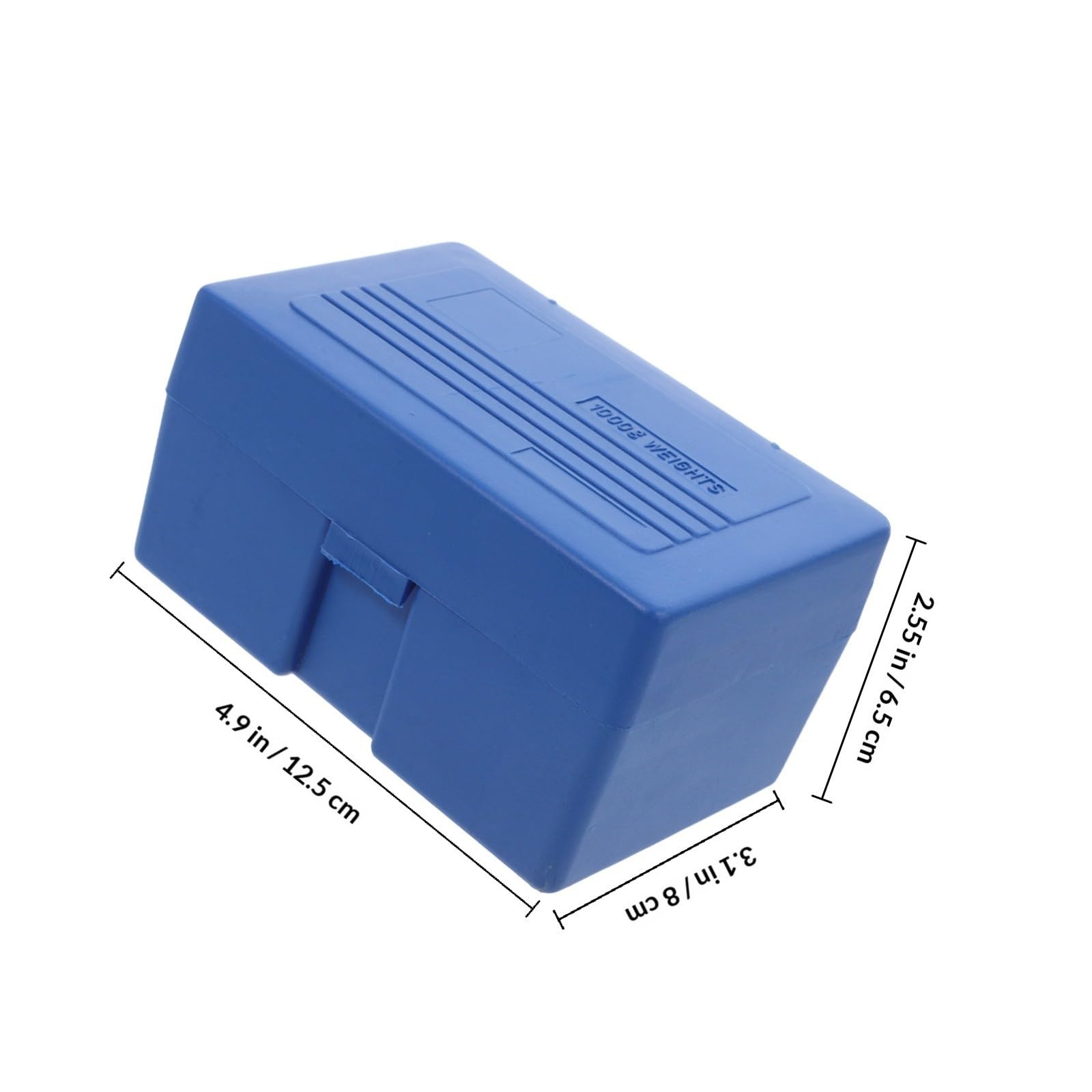 Mikikit Jeu de Poids de Précision en Acier Argenté 1000g avec Pince Plastique pour Calibrage Balance Cuisine et Laboratoire Polyvalent
