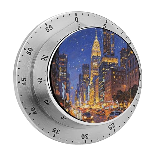 Temporizador de escritorio mecánico para gestionar tu tiempo con estilo de vista nocturna 2