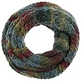Accesorio destacable y moderno con encanto cálido. Al tocar esta bufanda circular de Eisbär, se puede sentir la lana.