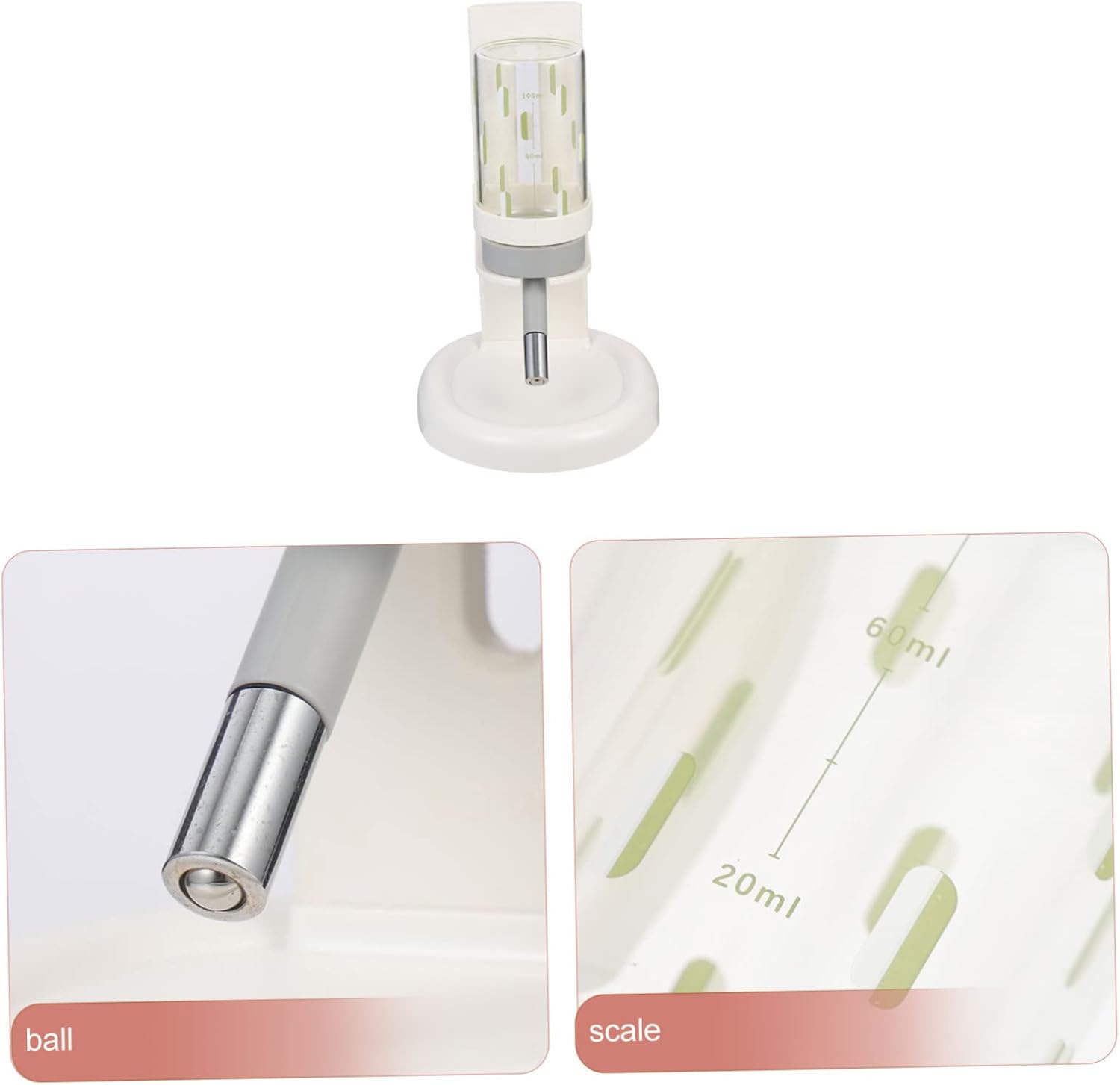 Convenient Hamster Water Bottle with Transparent Holder for Small Pets Easy to Use Automatic Feeder for Clean and Healthy Drinking Environmental-Friendly Material for Cage Use