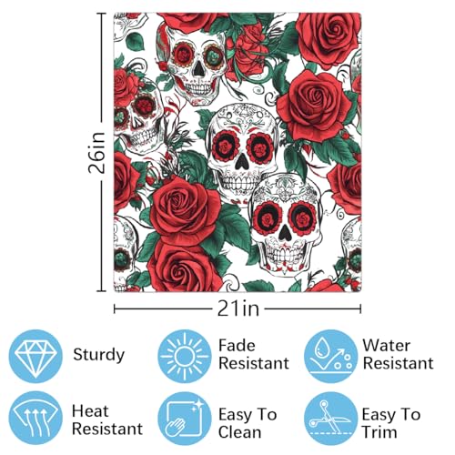 Panel frontal magnético Mexpekil Skulls para decorar cocinas modernas 2
