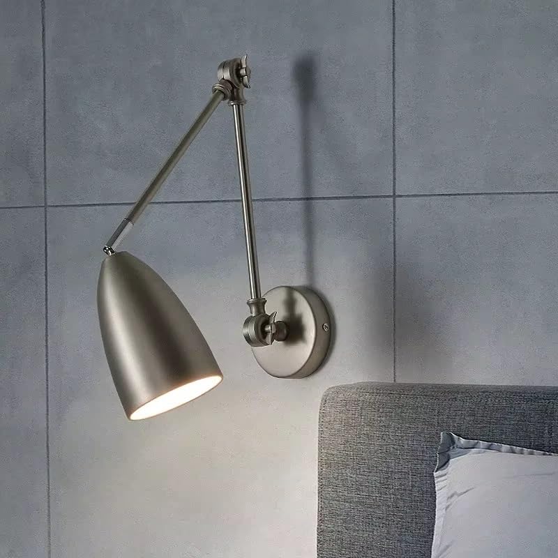 Nowoczesna lampa ścienna do wnętrz, regulowane oświetlenie LED, dekoracja sypialni, lampka nocna, nowoczesna lampa ścienna