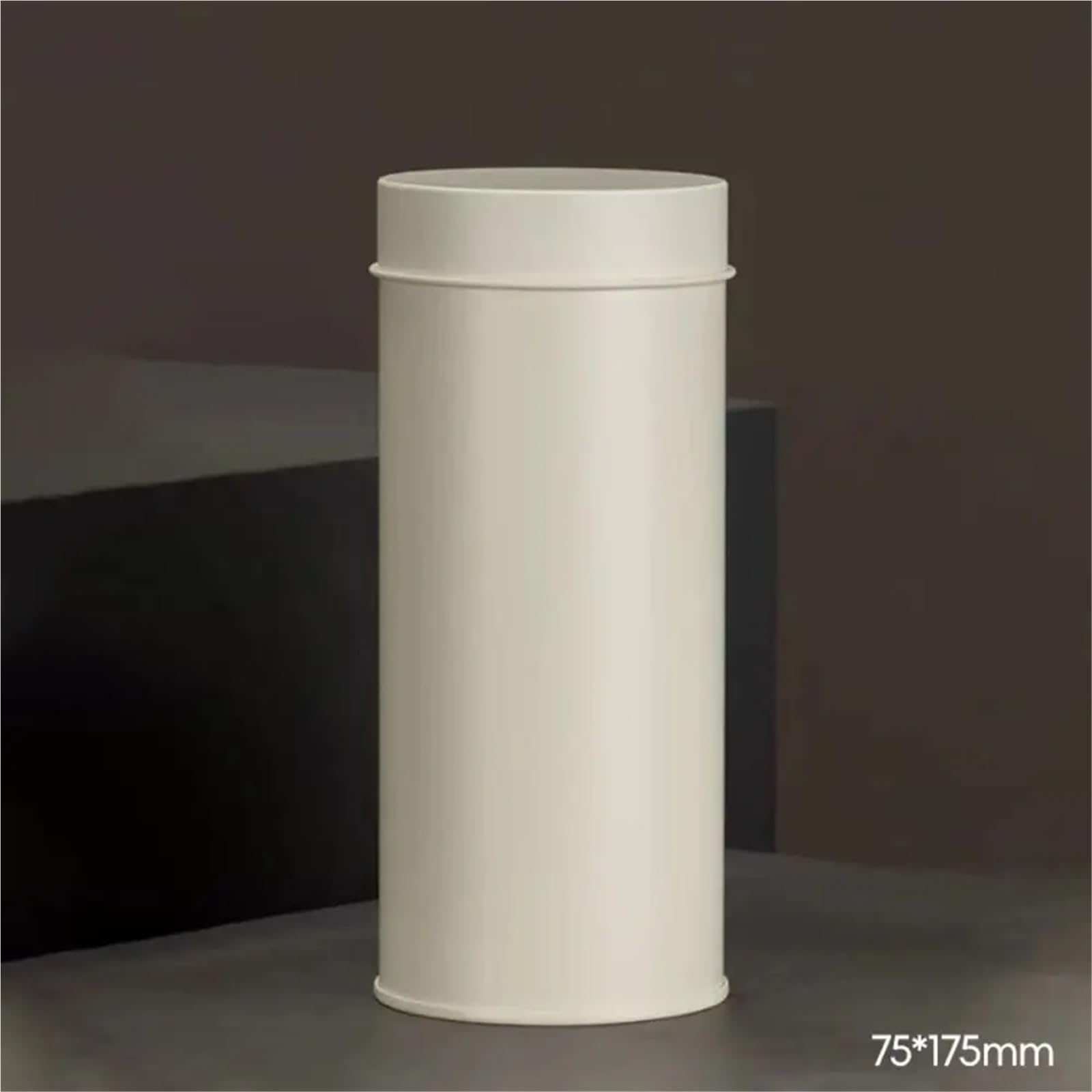 4 latas de té portátiles con tapa doble sellada, resistentes a la humedad, redondas, color verde para Almacenamiento(Red,M)