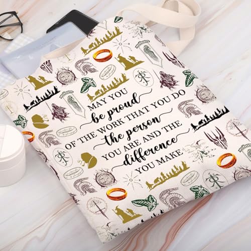 Bolso Tote con diseño Be Proud Rings miniatura 6