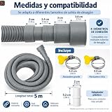 Extensión de manguera de desagüe para lavadora 16 Imagen adicional