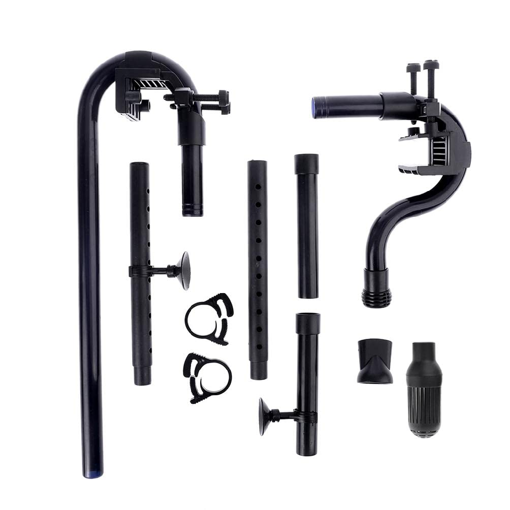 Canister Filters Intake Outlet Tube Kit Fish for Tank External Filter Replacement Accessories with Strong Suction Cups Aquarium Heater Light Thermometers Plants Air Pump Gravel Pump Sand Decorations