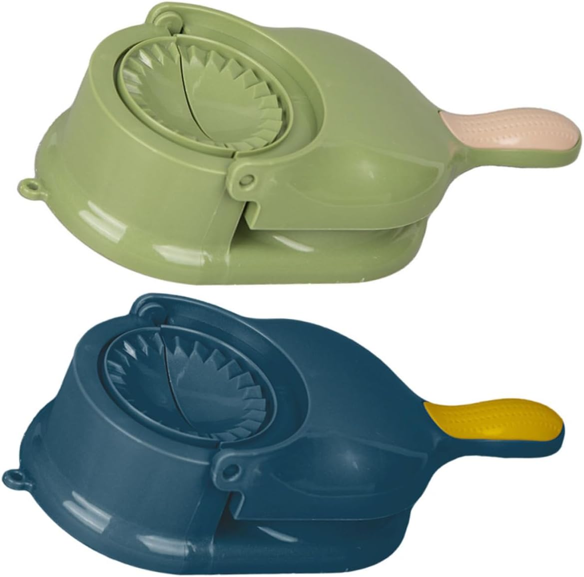 Zerodeko 2pcs Manual Dumpling Molds for Dumpling Skin Wonton Wrappers Maker Tool