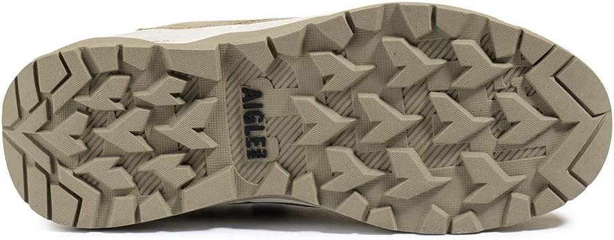 Aigle Men's Walking Backpacking Boot, Taupe