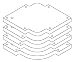 Woodhaven 3650 Outside Radius Set