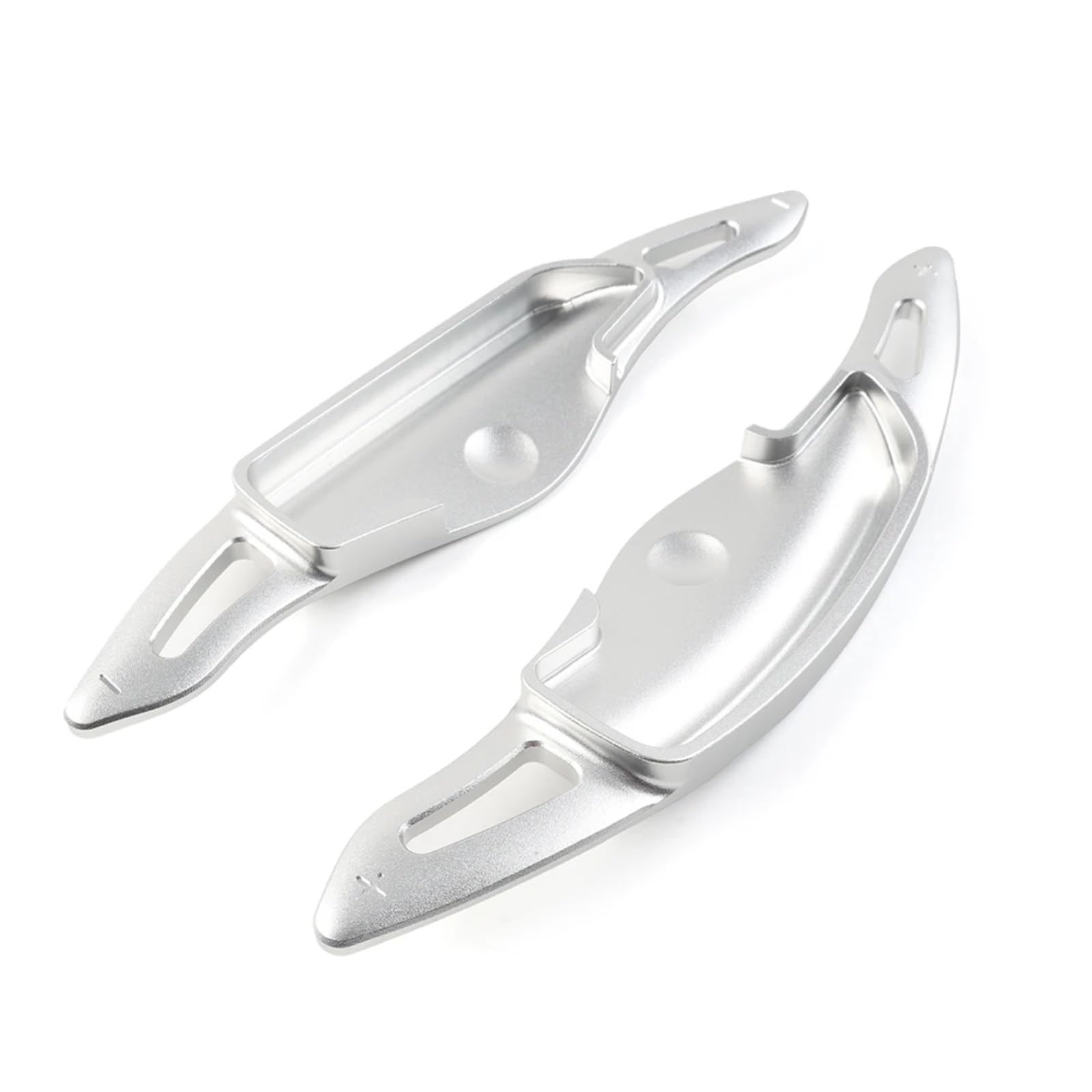 Rasfhyg Silver Paddle Shifter Extensions Compatible With Hyundai For Genesis G70 2018 2019 2020 2021 2022 2023 Car Interior Steering Wheel Controller Paddle Shifter Extend Accessories(Silver)