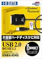 アイオーデータ USB2.0コンバータケーブル USB2-iCN2 Amazon | I-O DATA USB2-iCN2 USB 2.0/1.1対応 i・CONNECT