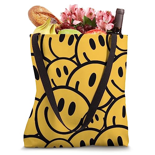 Bolso Tote Yellow Smile Happy Faces miniatura 4