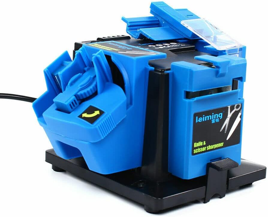 Electric Drill Bit Sharpener, 1350rpm Multi-Function Household Electric Drill Sharpening Machine Grinder Tool for Home 110V 96W Copper+Plastic