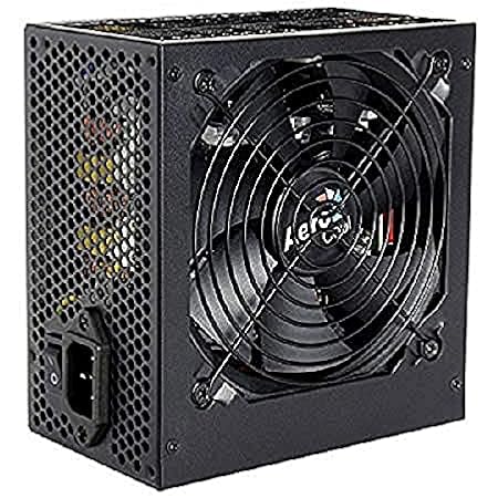 AeroCool Integrator Mod Xt 750W Power Supply, Semi-Modular, 80 Plus Bronze, Up to 85% Efficiency, 12 cm Black Fan, For Gamers & System Integrators - Black