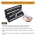 Vacuum Sealer, 4-in-1 Automatic Food Saver with Cutter, Stainless Stee Vacuum Packing Machine for Dry&Moist Food (TVS-2140)