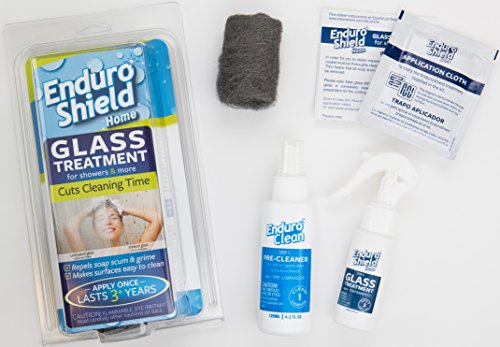 Enduroshield Home Treatment 2 Oz Kit; For Showers & More -One Application Protects, Makes Glass Easier To Clean For 3 Years. #TOP3