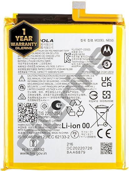 Image of Original NE50 Battery for Motorola G72 / G82 / G62 / G52 Battery with 1 Year Warranty** (GG24)