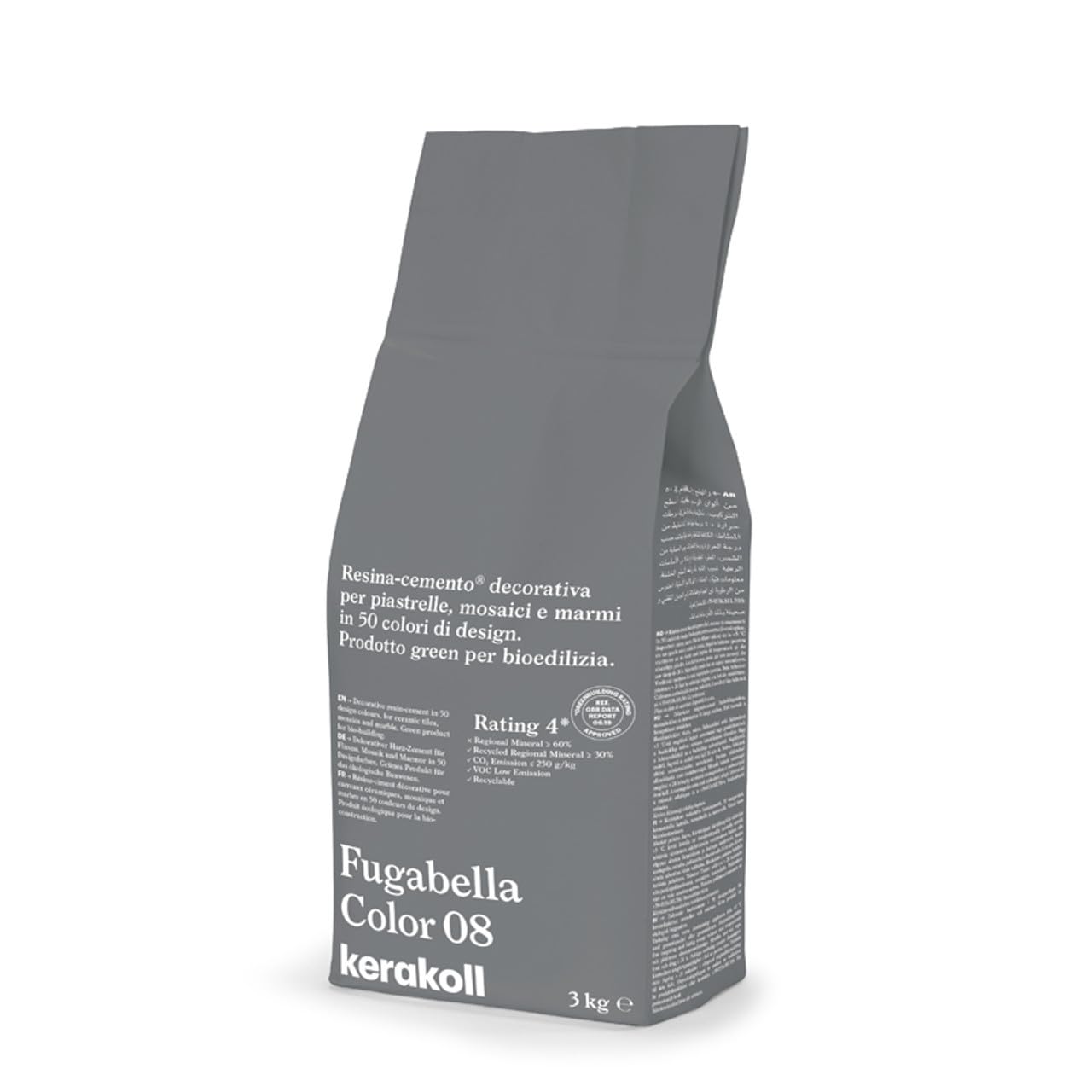 Kerakoll Fugabella Color Grout 3kg, 50 Colours (08, 3kg Bag)