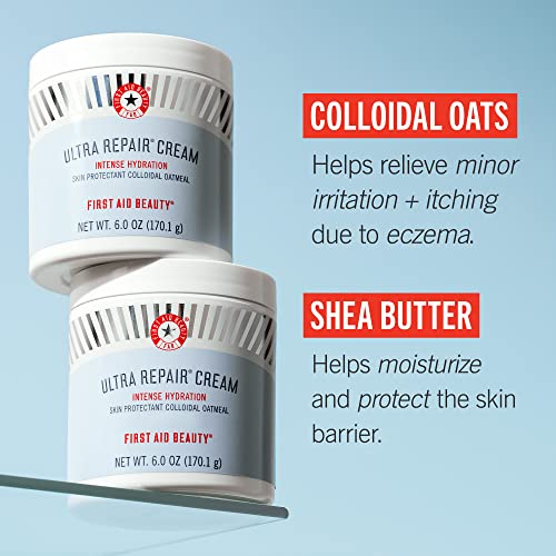 First Aid Beauty Ultra Repair Cream Intense Hydration Moisturizer For Face And Body – 6 Oz. #TOP1