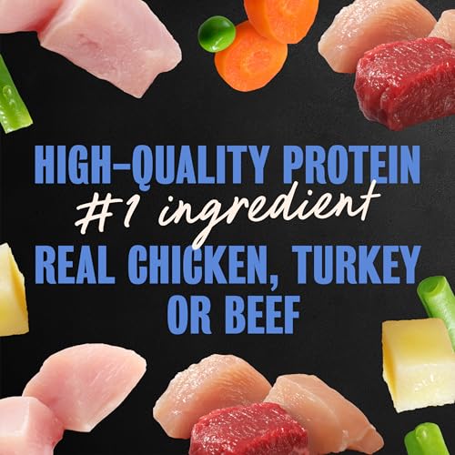 Cesar Home Delights Wet Dog Food, Dinner and Stew Variety, 3.5 oz, 24 Count | Real meat #1 ingredient, no fillers, no added sugar, no artificial flavors, complete & balanced, easy peel trays - Image 5