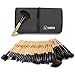 Makeup Brushes Set Professional Makeup Brush Cosmetic Set Kit Wooden Handle Cosmetics Foundation Eyeliner Eyeshadow Face Powder Blush Lipstick Brushes-32 piece