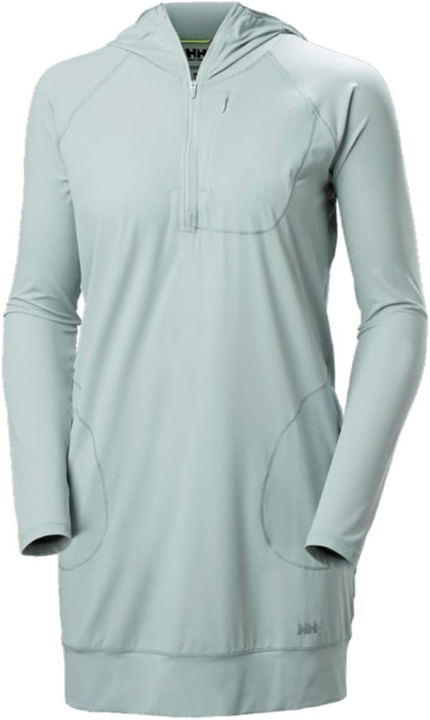 Helly-Hansen Shine Solen Cover Up Dress - Women's Lightweight UV Protective Beachwear, Versatile Summer Cover-Up Dress