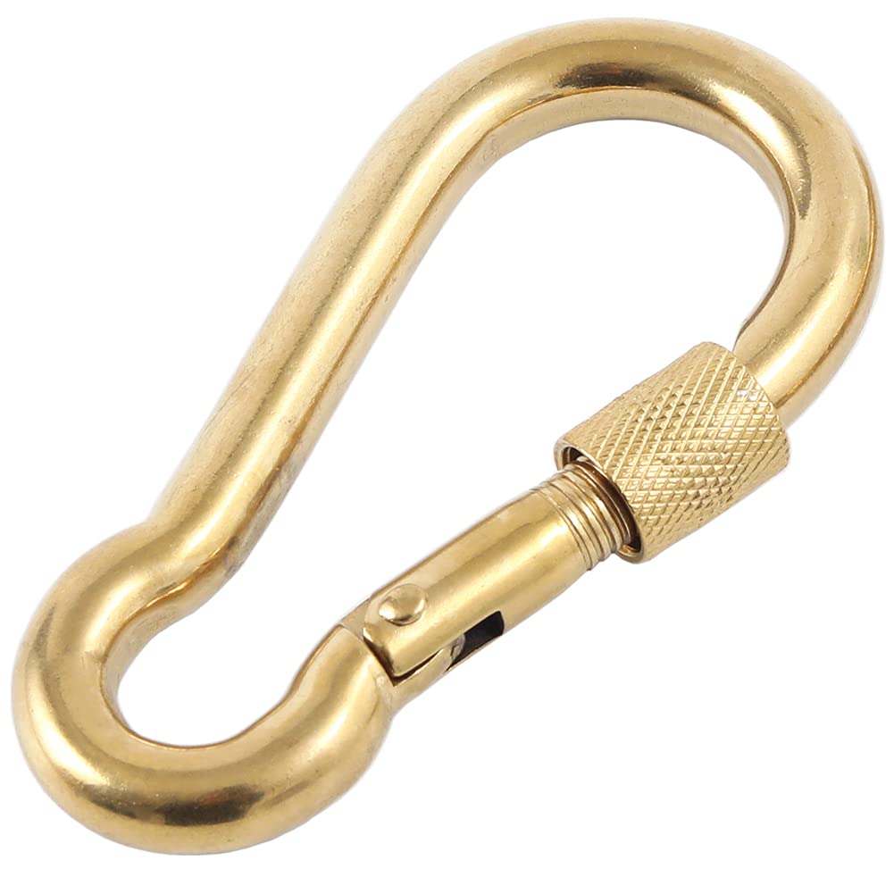 PROND Locking Carabiners, Heavy Duty Carabiner, 316 Stainless Steel Screw Lock Carabiner Hooks