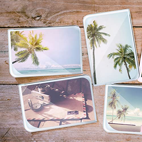 Didaey 2 Pcs Sublimation Crystal Photo Frame 4"X 6" Diy Crystal Picture Frame Custom Photo Frame Heat Transfer Photo Plaque Sublimation Blanks Crystal Tabletop Decor For Graduation Memorial Gifts #TOP4