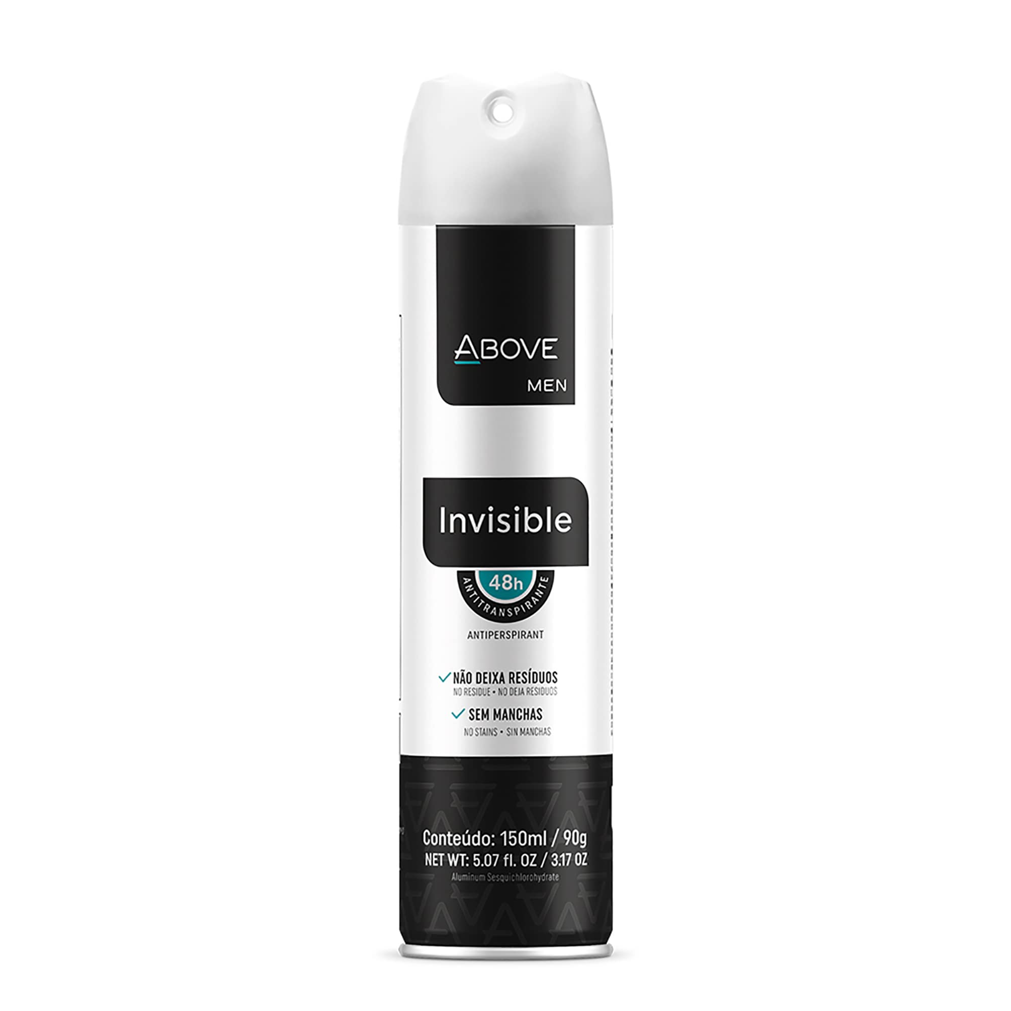 ABOVE Invisible - 48 Hours Antiperspirant Deodorant for Women - Fennel Fragrance - Dry Spray Protects Against Sweat and Body Odor - Delivers Instant Freshness - Stain and Alcohol Free - 3.17 oz